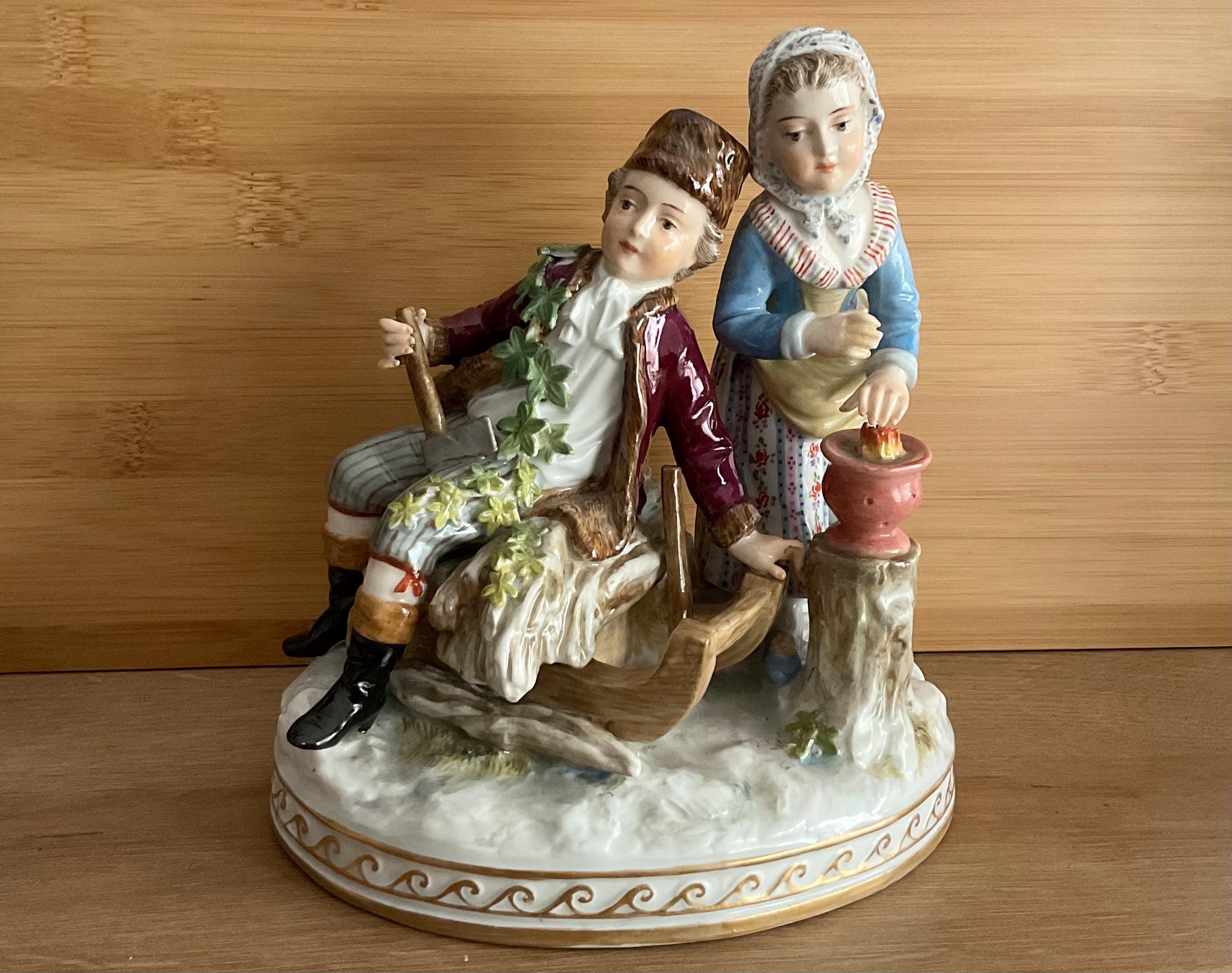 Meissen porcelain figurine - Etsy 日本