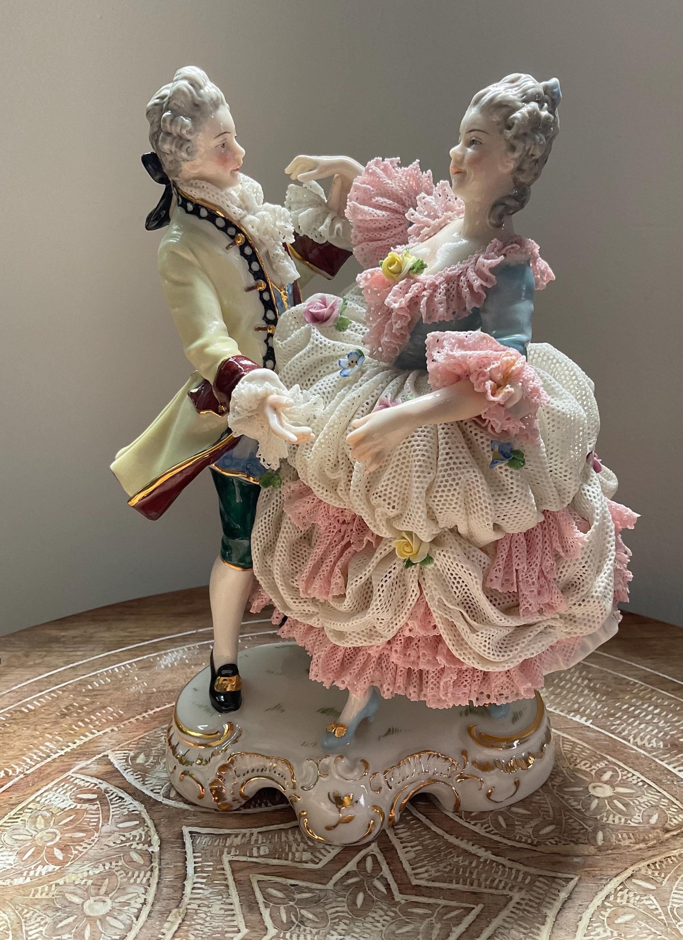 Dresden lace doll - Etsy 日本