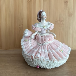 Irish dresden porcelain figurine - Etsy 日本
