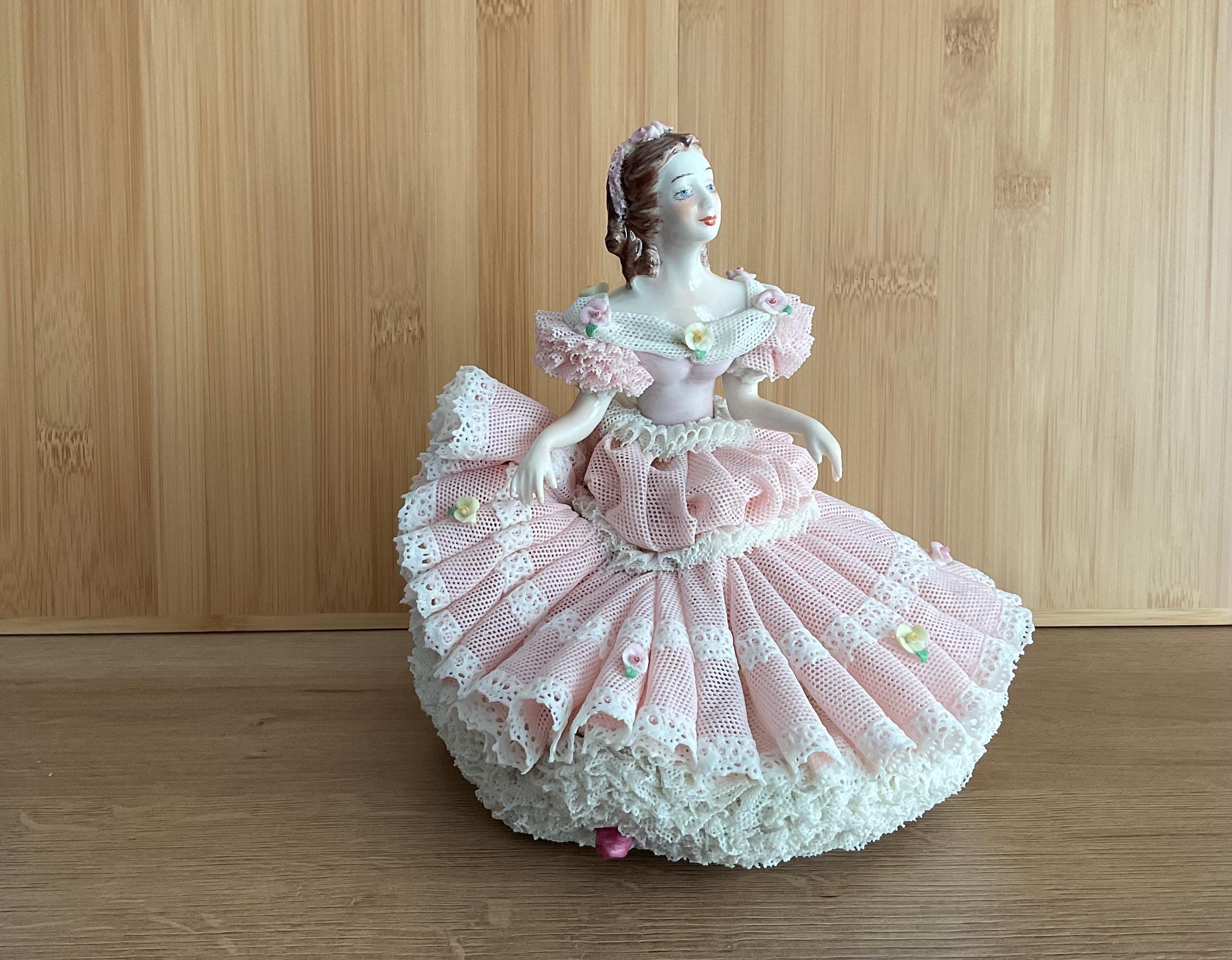 Irish dresden porcelain figurine - Etsy 日本
