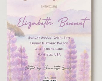 Lupine Wedding Collection - Bridal Shower Invitation