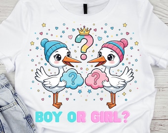 Gender Reveal PNG Sublimation Clipart,Boy or Girl Sublimation,Team Pink Blue Baby Shower Printable  Design,Gender Party Shirt Design