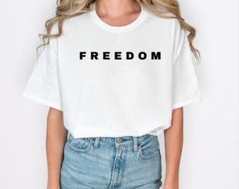 Freedom Tshirt - Charlie Kirk Freedom Tee