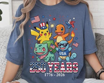Pokemon Patriotic Tshirt