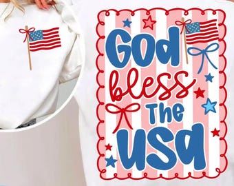 God Bless the USA Tshirt