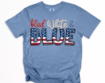 Red White & Blue Tshirt
