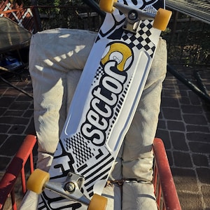 Hand Painted SECTOR 9 Longboard 2010s