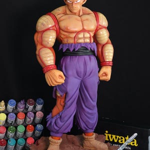 Orange Piccolo Statue Hand Painted Resin 3D Printed Large Scale Statue