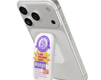 Soporte para teléfono móvil estilo Pop Socket de Carl, el explorador de mazmorras