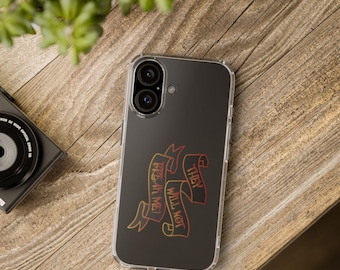Dungeon Crawler Carl Clear Impact-Resistant Cases | Fan Phone Case