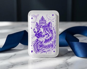 Cartera MagSafe Princess Donut The Queen Anne Chonk / Cartera para teléfono de cuero vegano