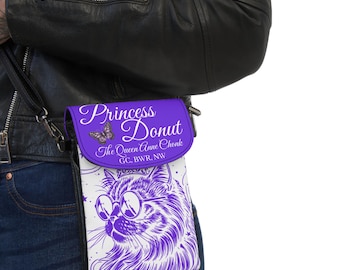 Ilustración de la Princesa Donut Cartera pequeña para teléfono móvil / Explorador de mazmorras Carl