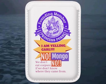 Réplica de la cartera Princess Donut The Queen Anne Chonk MagSafe / Cartera para teléfono de cuero vegano