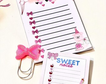 Gift Set Notepad, To do list,  Bookmark Stationery Planner Desk Supplies