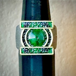 Green Lantern Replica Ring inspired by Lanterns V3