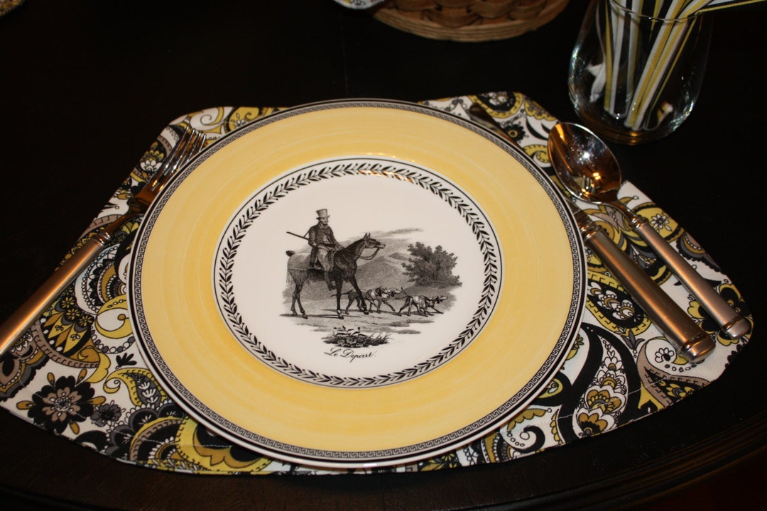 Curved Placemat Pattern Etsy