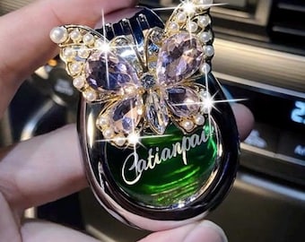 Butterfly Rhinestone Car Air Vent Clip | Aroma Diffuser Decoration Accessories