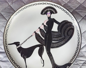 Franklin Mint the House of Erte Collectors Porcelain Plate