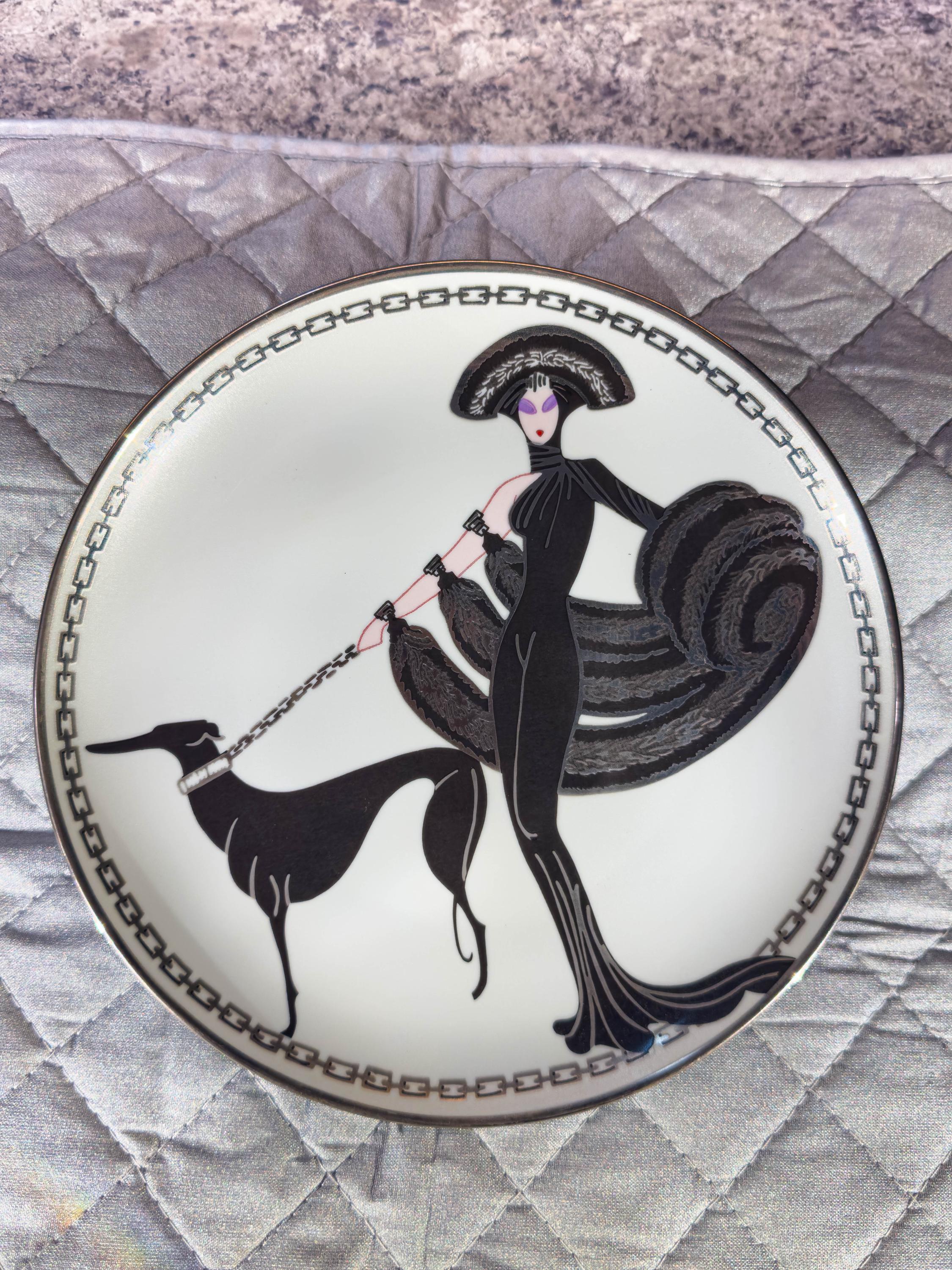 Erte Symphony in Black - Etsy