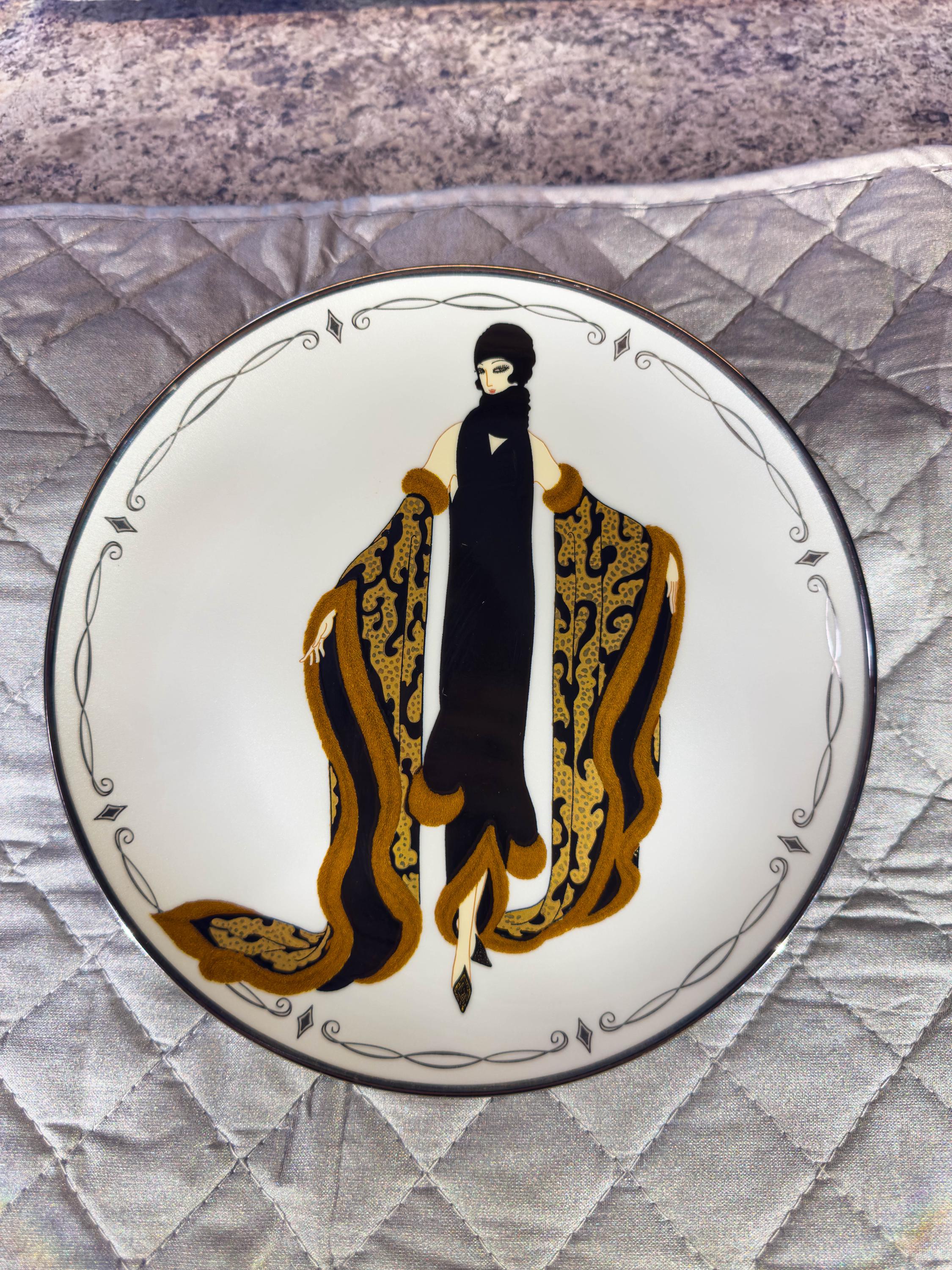 Mystic House of Erté Franklin Mint Collector's Plate - Etsy Israel