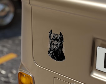 Adesivo per auto Cane Corso, adesivi in vinile impermeabili per esterni Cane Corso