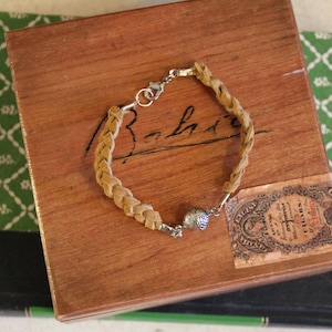 Acorn and Braided Leather Lace Bracelet/ Acorn Bracelet/ Leather Jewelry/ Braided Leather/ Fall Jewelry