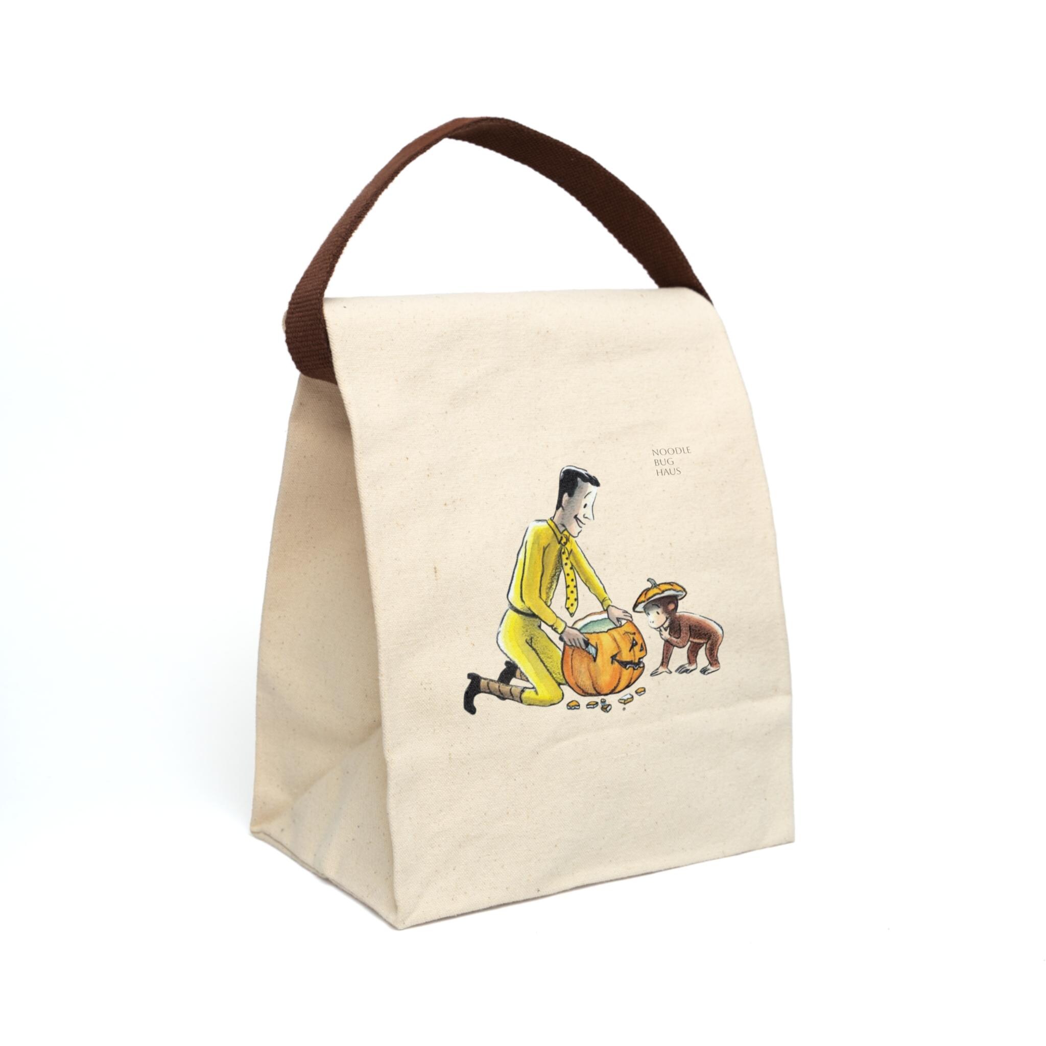 ZhangYu Curious George Classic Borsa da scuola per studenti Zaini per bambini Rosa