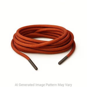 Rust 550 Paracord Shoelaces  16 Lengths – Handmade in Australia with USA-Made Cord