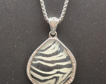 Brighton Trinity ZEBRA-kristallen ketting