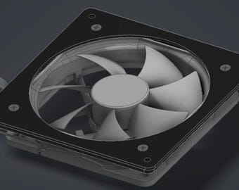 Fan Adapter – 120mm to 140mm Mount Conversion