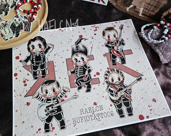 My Chemical Romance LLTBP Kewpie Prints