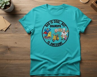 Grandpa Is Notable Kids T-Shirt: Playful Family Graphic Tee