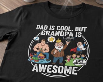 Grandpa Is Great Kids T-Shirt | Funny Grandparent Gift