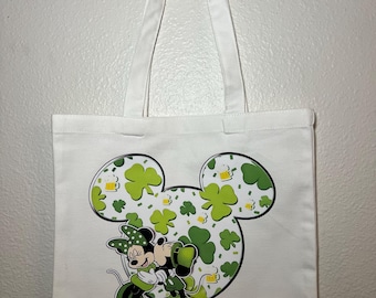 Castle locket tote bag