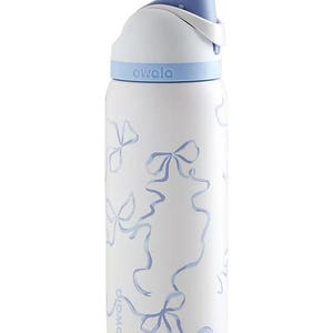激レア‼️ 値下げ中‼️owala 水筒 リボン 水色 激レア‼️ 値下げ中