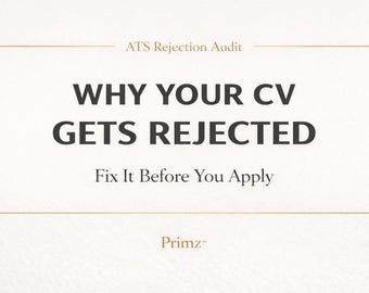 ATS CV Review | Professional Resume Feedback | Job Application Improvement