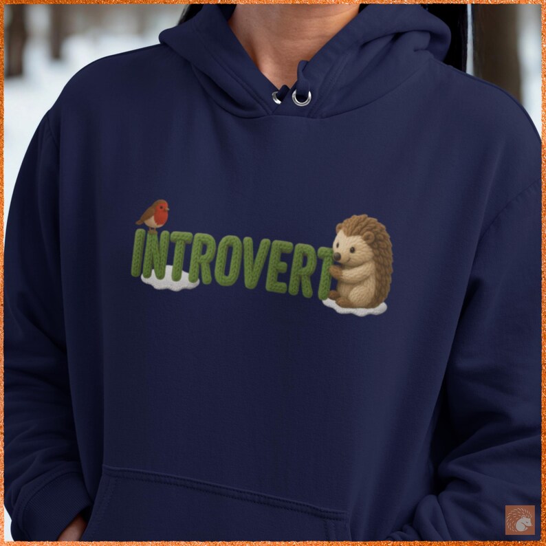 Introvert in Disguise Unisex Hoodie