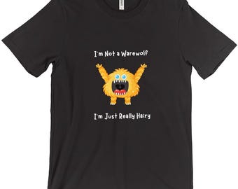 Werewolf Funny Halloween T-Shirt, Spooky Horror Werewolf Shirt, Trick Or Treat, Gift