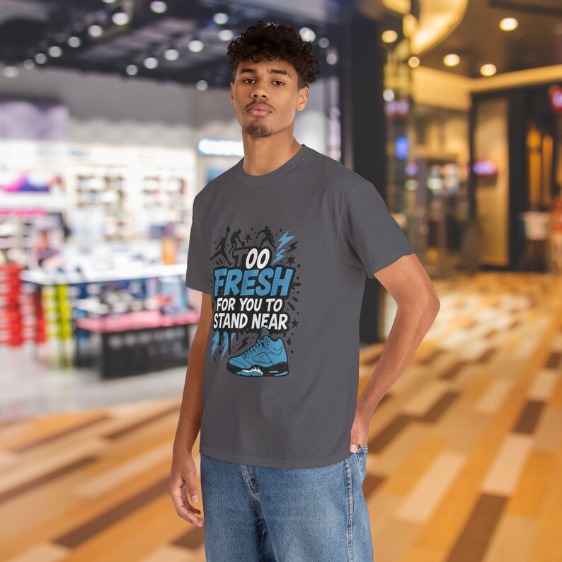 Jordan 5 Unc Graphic Tee, Basketball Shirt, Sports Fan Apparel, Athlete Gift, Unisex T-Shirt image 12