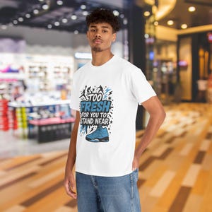 Jordan 5 Unc Graphic Tee, Basketball Shirt, Sports Fan Apparel, Athlete Gift, Unisex T-Shirt image 9