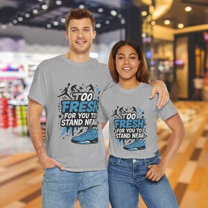Jordan 5 Unc Graphic Tee, Basketball Shirt, Sports Fan Apparel, Athlete Gift, Unisex T-Shirt image 14