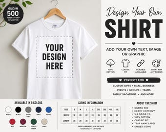 Custom Shirt Design, Design Your Own T-Shirt, Personalized Tee, Custom Text Shirt, Family Reunion Shirt, Birthday Group Shirt, Event Shirt