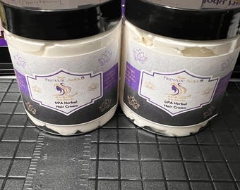 Crème hydratante capillaire à base de plantes