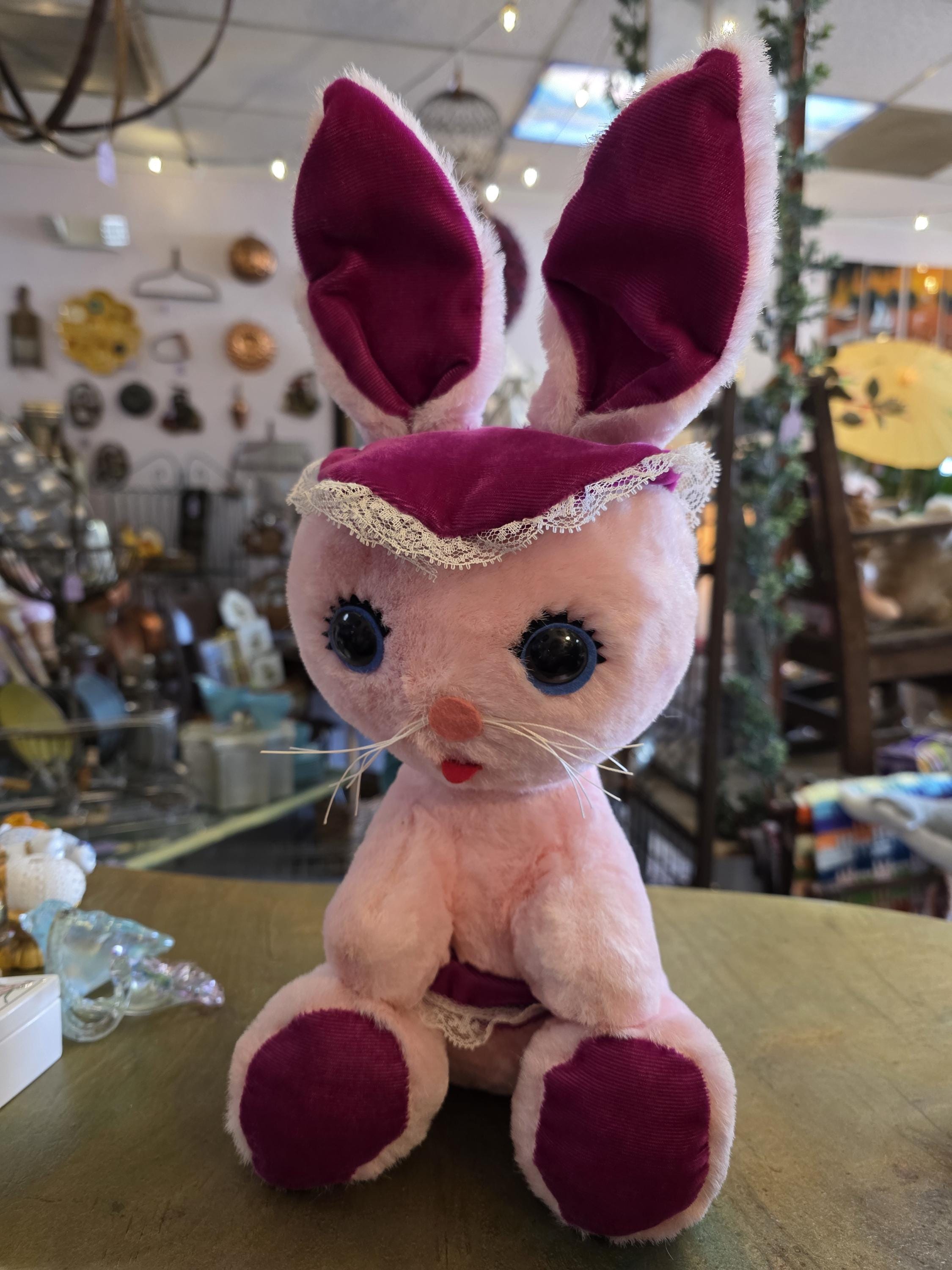 Vintage gund pink bunny - Etsy 日本