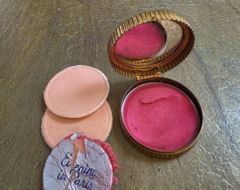 1930s "Evening in Paris" Powder Blush by Bourjois