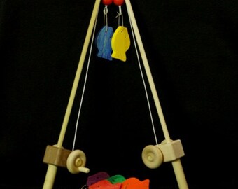 Wooden Toy Fishing Pole | Etsy
