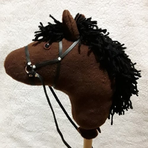 White or Ivory Handmade Stick Horse Etsy