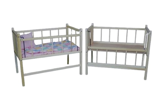 Doll Crib With Drop Down Side