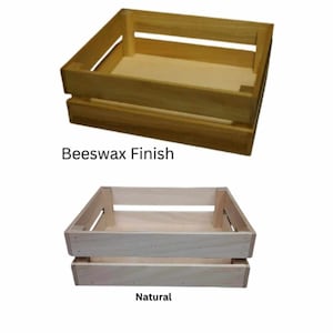 Wooden Crate Box
