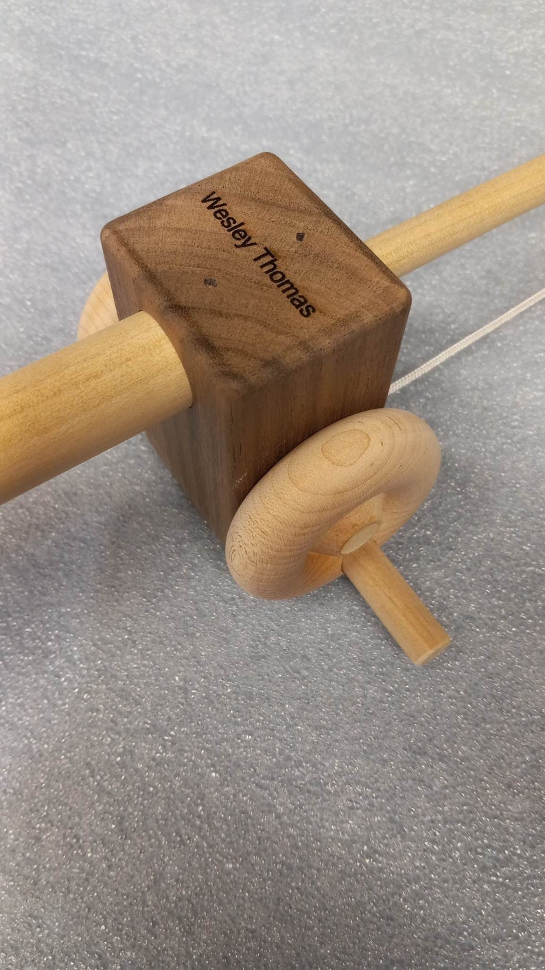 Wooden Toy Fishing Pole Combo With Hook Etsy